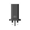 صورة شاحن الجدار Platinum VITAL Series GaN PD 65W - أسود