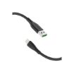 صورة كابل Platinum FLEX Series Lightning 2.4A بطول 1 متر - أسود
