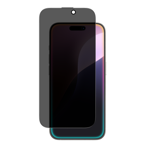 صورة AT iPhone 16 Pro 6.3" 2.75D Fully Covered Dust Filter Titan Privacy Glass
