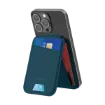 صورة MOMAX 1-WALLET MAGNETIC CARD HOLDER WITH STAND - BLUE