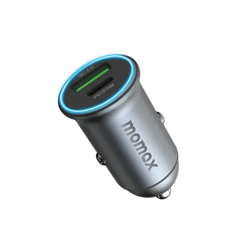 صورة MOMAX MOVE 30W Dual Port Car Charger
