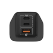 صورة MOMAX ONEPLUG 67W 3 PORT GAN WALL CHARGER - BLACK