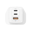 صورة MOMAX ONEPLUG 67W 3 PORT GAN WALL CHARGER - WHITE