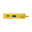 صورة MOMAX 1-POWER X 10000mAh Power Bank with Built-in USB-C Cable (Yellow)