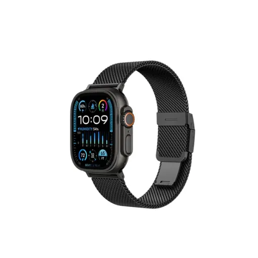 صورة AMAZINGTHING Titan Premium Metal Band For Watch 46mm (Black)