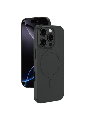 صورة AMAZINGTHING Minimal Air Mag Case For iPhone 16 Pro Max-Black