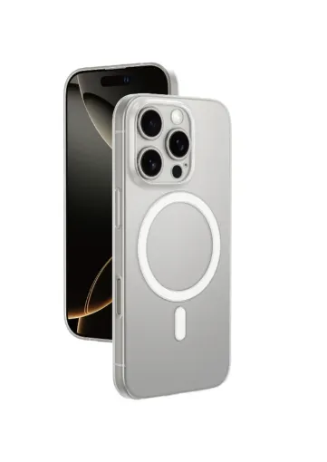 صورة AMAZINGTHING Minimal Air Mag Case For iPhone 16 Pro Max-Clear