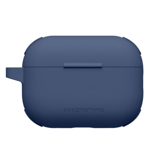 صورة غطاء Amazing Thing Omni لـ AirPods Pro 2 – باللون الأزرق منتصف الليل