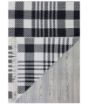 صورة Koza Home Duo White Black Double Sided Washable Woven Rug 22991A 80 x 300