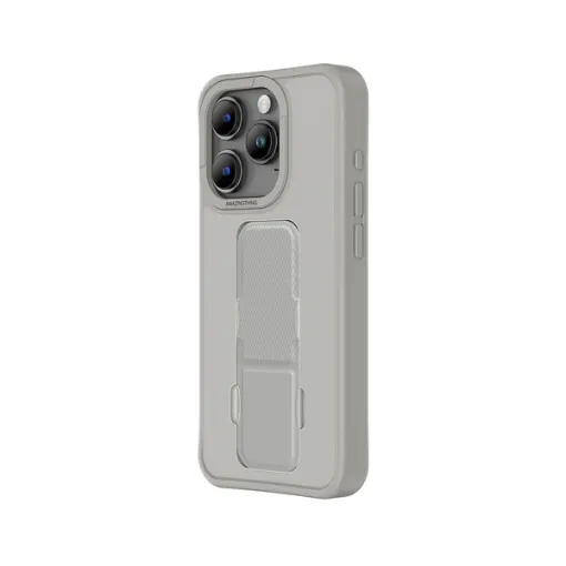 صورة كفر AT Matte Pro بمغناطيس MagSafe – رمادي