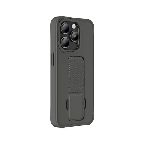 صورة كفر AT Matte Pro بمغناطيس MagSafe – أسود