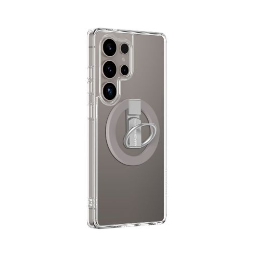 صورة غطاء AMAZINGTHING Minimal Mag Air لهاتف S25 Ultra باللون الرمادي التيتانيوم