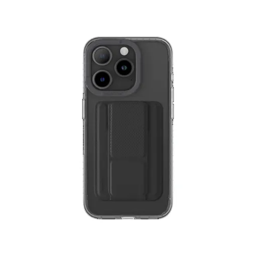 صورة غطاء AT TITAN PRO MAG WALLET المقاوم للصدمات لهاتف iPhone 15 Pro بحجم 61 لعام 2023 – أسود