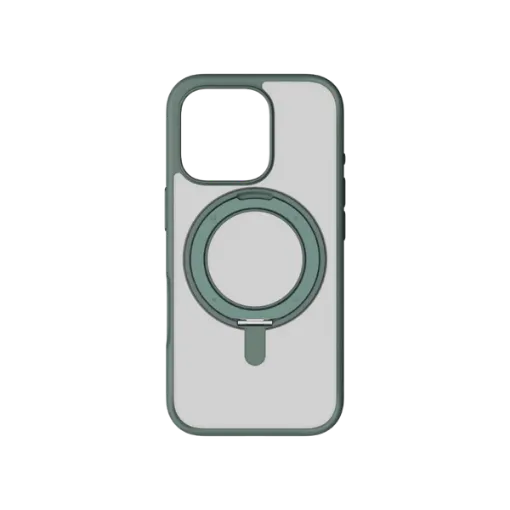 صورة                                                                                     MOMAX Roller المغناطيسي لهاتف iPhone 16 Pro (6.3 بوصة) –غطاء   أخضر
