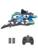 صورة RC Remote Control Airplane 2.4G Fighter Jet Glider – EPP Foam Durable Hobby Plane Drone for Kids & Beginners