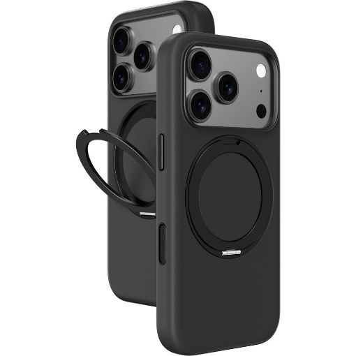 صورة غطاء Cloudie MagSpin مقاوم للصدمات لآيفون 17 برو ماكس (6.9 إنش) – رمادي