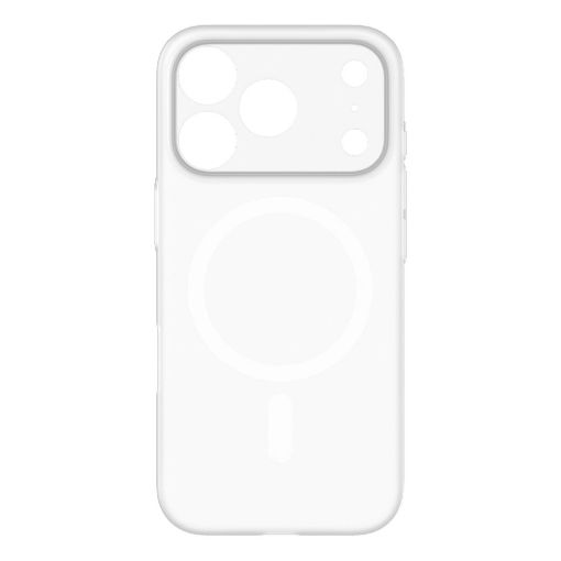 صورة غطاء Momax CaseForm Lite المغناطيسي لآيفون 17 برو ماكس (شفاف أبيض)